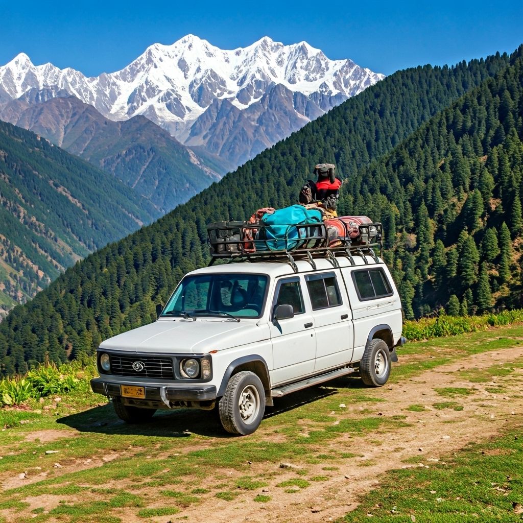 Mountain transport and pickup service